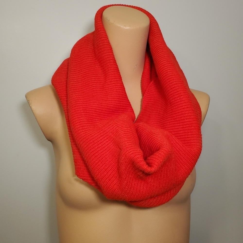 Vintage Bright Red Multi-Use Scarf/Skirt/Tube Top